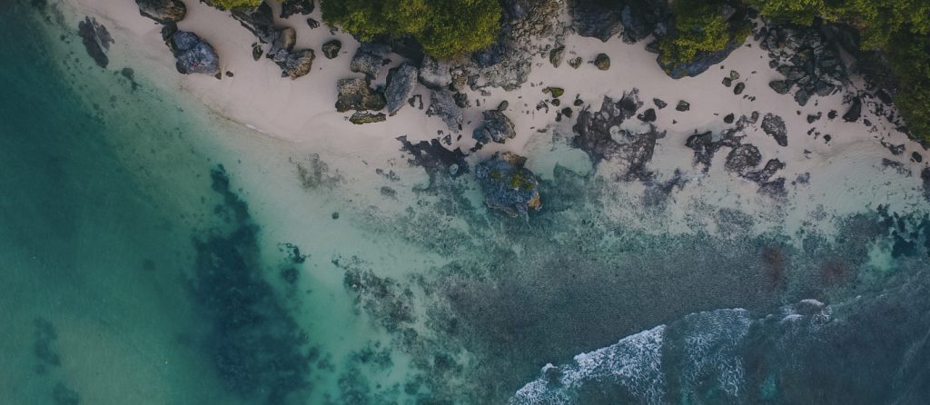 Aerial Photograph Of Coast